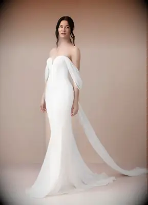 Azazie beach wedding dress