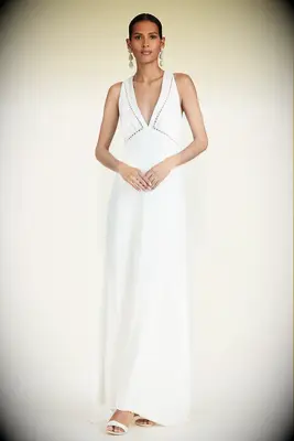 Sachin & Babi beach wedding dress