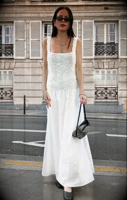 Show Me Your Mumu bridal shower maxi dress