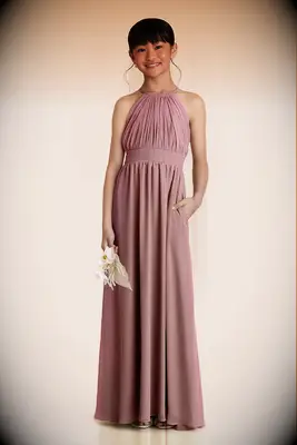 Long junior wedding guest dress