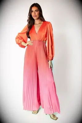 Sunset colored jumpsuit