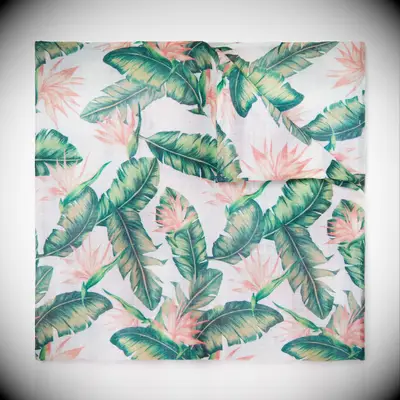 Tropical pocket square