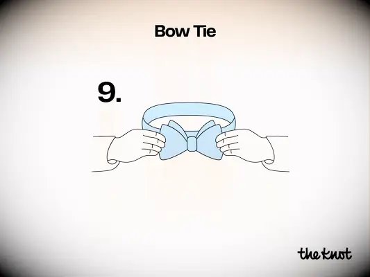 How to Tie a Bow Tie step 9