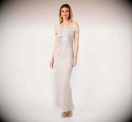 Adrianna Papell bridesmaid dress