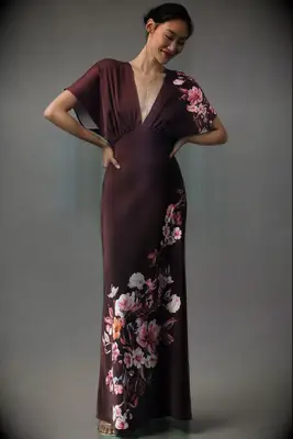 Anthropologie bridesmaid dress