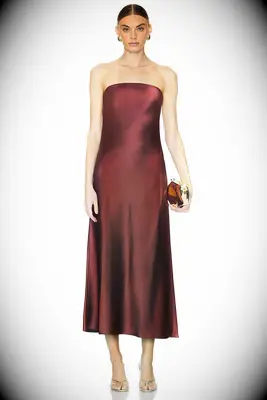 Revolve strapless bridesmaid dress