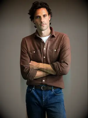 Proper Cloth brown shirt for barn wedding guest 