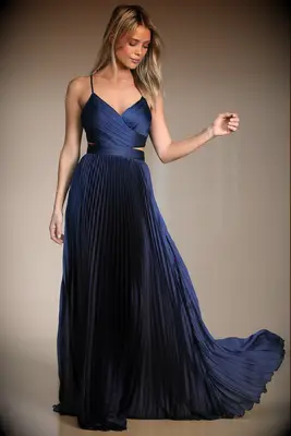 Lulus navy fall bridesmaid dress
