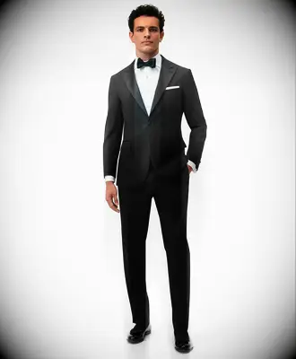 Black and white tux