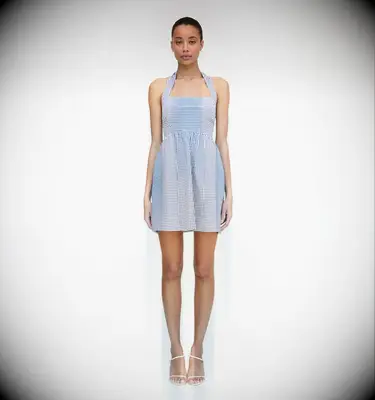 Hill House The Fleur Mini Dress for the perfect backyard wedding outfit