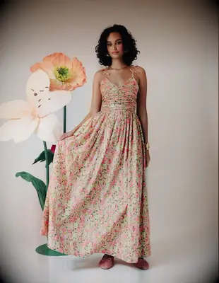 Love the Label Micah Dress for the best backyard wedding attire