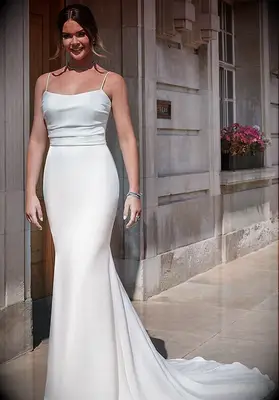 Adore by Justin Alexander slip wedding dress