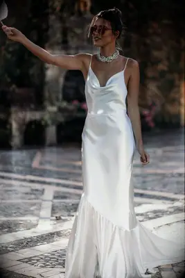 Grace Loves Lace slip wedding dress