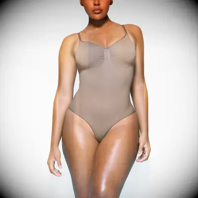 SKIMS seamless brief bodysuit shapewear