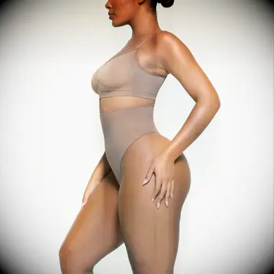 SKIMS high waisted thong shapewear