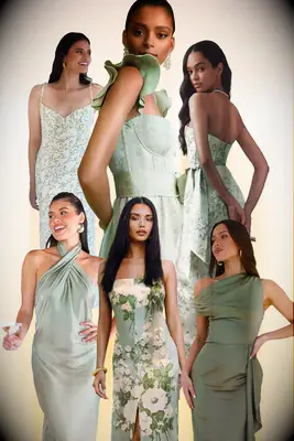 Les meilleures couleurs de robe de demoiselle d'honneur pour votre saison de mariage