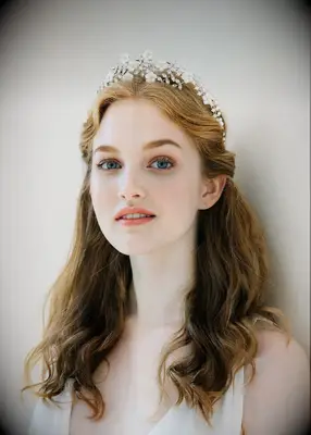 Jennifer Behr Swarovski crystal wedding tiara