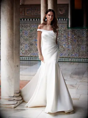 Moonlight Collection trumpet wedding dress