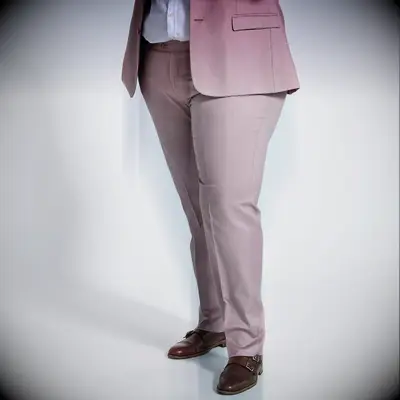 Slim-fit wedding guest dress pants