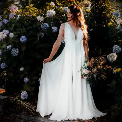 Queen Gowns wedding dress you can try on at home