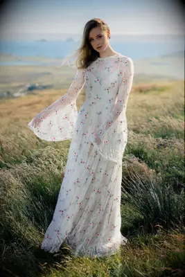 Allure Bridals floral wedding dress