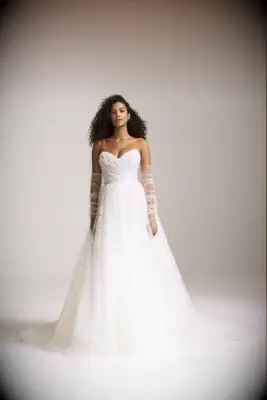 Amsale wedding dress