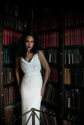 Valentine Avoh wedding dress