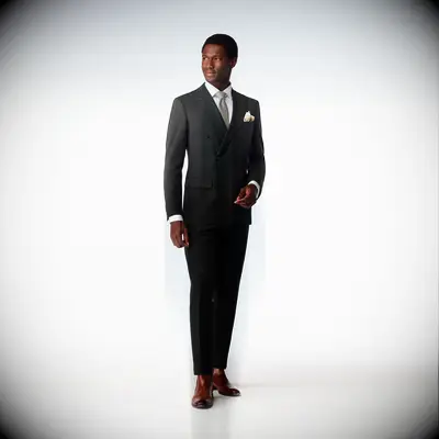 Double breasted suit by Indochino, best suits for fathers. 