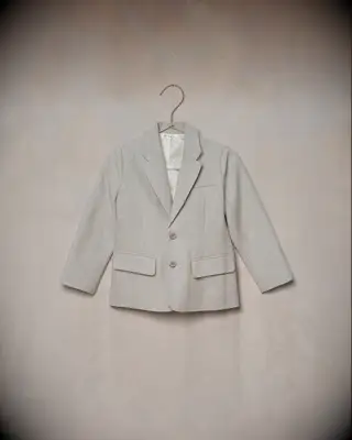 A linen and cotton child