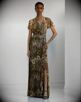 Ralph Lauren floral mother-of-the-groom dress for outdoor weddings