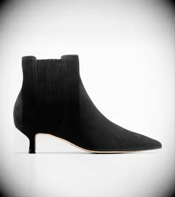 Black heel boots