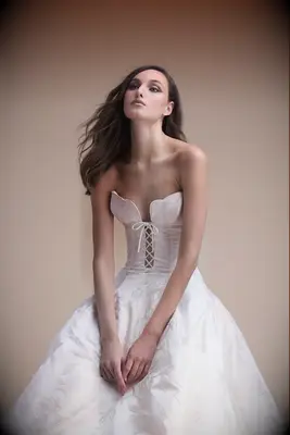 Lace-up wedding dress by Jaclyn WHYTE, 2026 wedding dress ideas