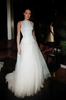 Detachable corset top wedding dress by SEPT, wedding dress inspo