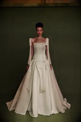 Drop waist wedding dress by Idan Cohen, 2026 trending wedding dresses