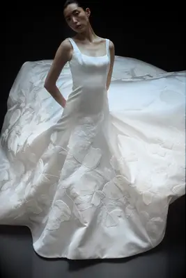 Amsale wedding dress