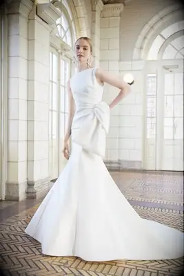 Sareh Nouri wedding dress, best dresses with bows 2023-2024. 