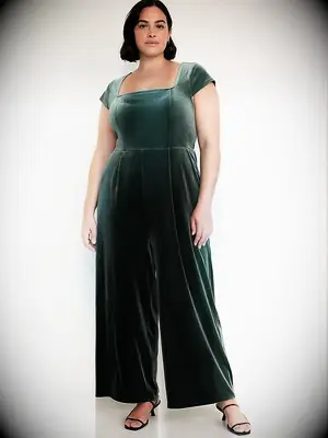 Old Navy velvet jumpsuit engagement party guest dress