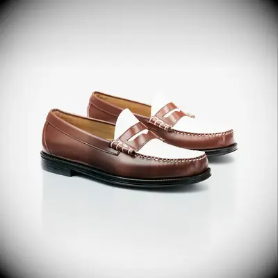 Two-tone dress shoes