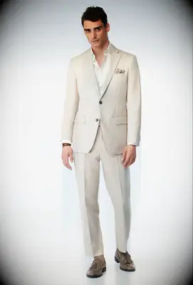 Tan suit for weddings