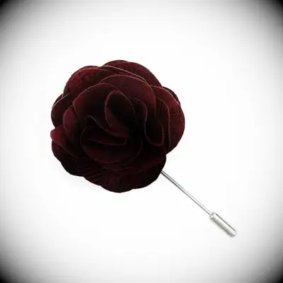 Floral lapel pin