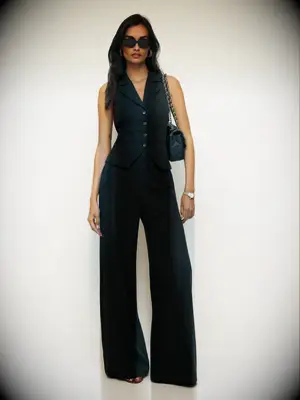 Reformation two piece for tomboy wedding guest