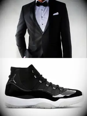 xAir Jordan 11 with Tuxedos