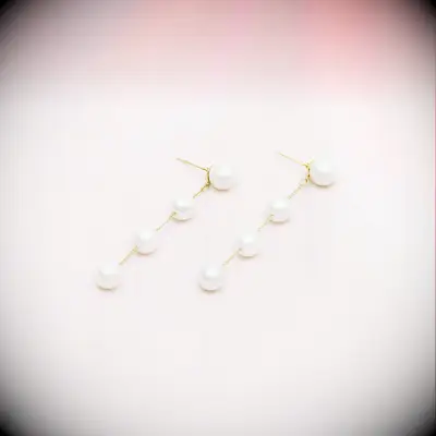 Birdy Grey pearl drop earrings for bridesmaids