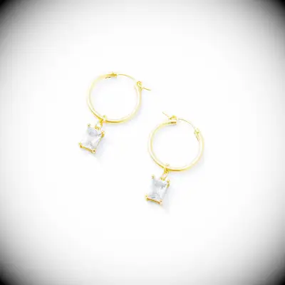 ALV Jewels gold hoop earrings for bridesmaids