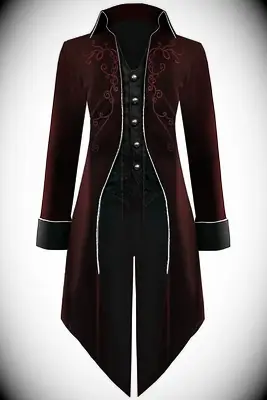 Victorian gentleman Halloween wedding guest costume coat
