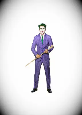 Spirit Halloween Joker Halloween wedding guest costume