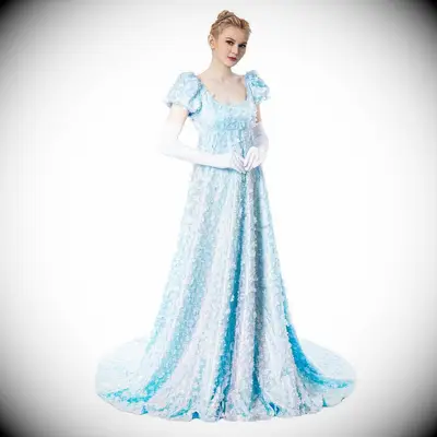 Amazon Lady Bridgerton Halloween wedding guest dress