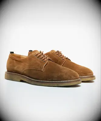 Todd Snyder suede shoes semi-formal wedding guest attire