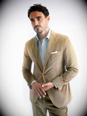 Corduroy Stretch Waverly Suit from Proper Cloth 