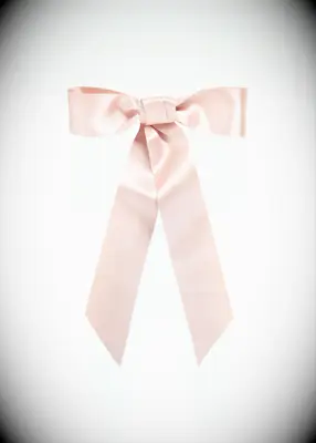 Jennifer Behr peach hair bow